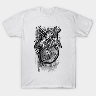 Motocross Grunge T-Shirt